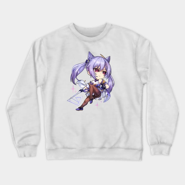 Keqing Genshin Impact Liyue Crewneck Sweatshirt by Anime Access